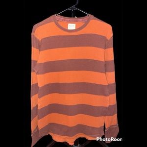 Mens Mossimo Thermal Long Sleeve Shirt Size M